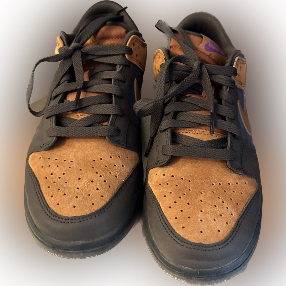 nike dunk low retro prm off noir / cider - dark chocolate